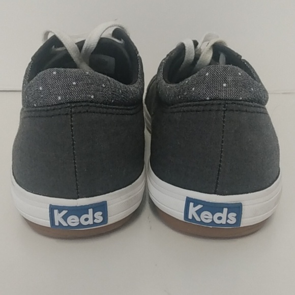 Brand KEDS Women's Size 8.5 Gray With White Trim Shoes - Picture 4 of 11